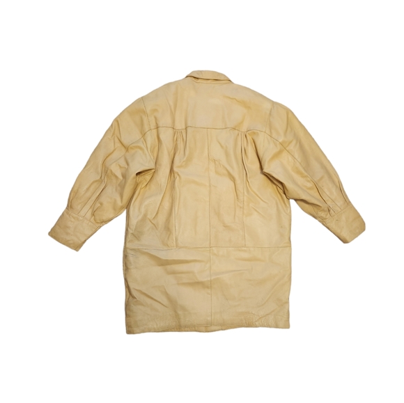 🧨RARE🧨Vintage 100% Authentic Leather Coat - Picture 2 of 3